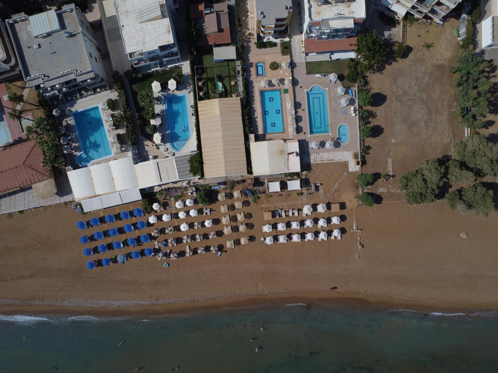 Esperides Beach Hotel Apartments Stalos Exterior photo